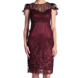 NWT Wine Nordstrom Taylor Dress Size 6